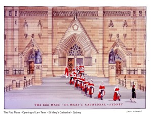 Red Mass - St Marys Cathedral - Sydney