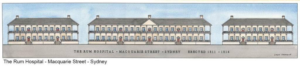 Governor  Macquarie's -Sydney Rum Hospital
