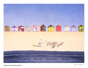 Brighton Beach Bathing Boxes Melbourne Simon Fieldhouse