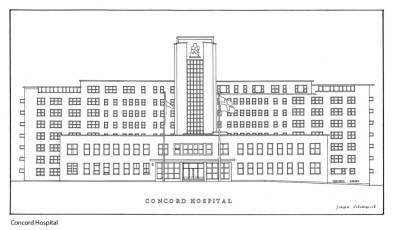 Concord Hospital Elevation