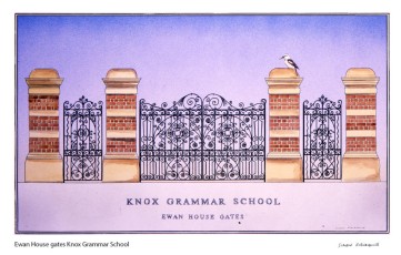 Ewan House Gates Knox Grammar School
