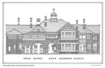 Ewan House Knox Grammar School elevation