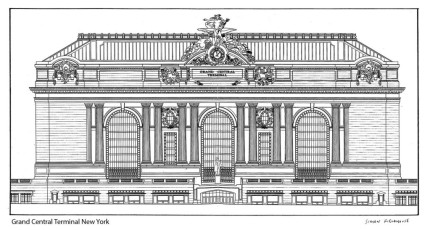Grand Central Terminal New York Elevation