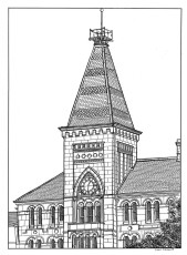 Newington College Founders Building Clocktower