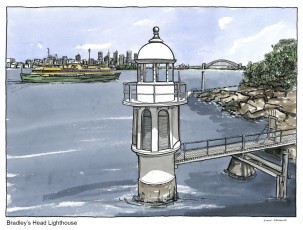 Bradley's Head Lighthouse Sydney