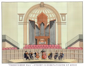 Verbruggen Hall-Conservatorium of music-University of Sydney