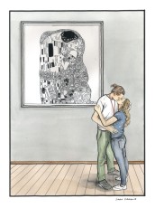 The Kiss  Gustav Klimt