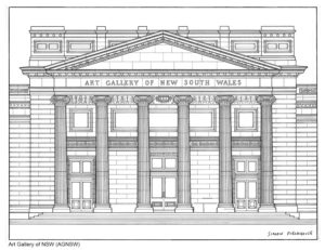 Art Gallery NSW - AGNSW Elevation