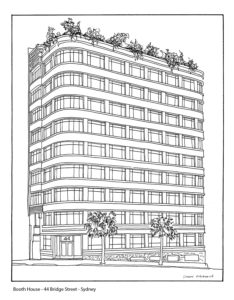 44 Bridge Street Sydney Drawing