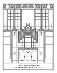 Brill Building New York Elevation