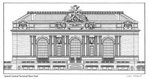 Grand Central Terminal New York Elevation