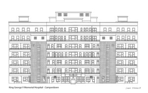 King George V Hospital Elevation