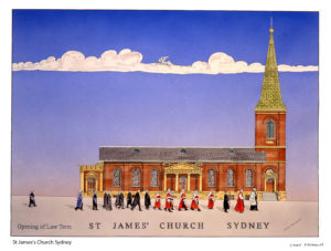 St James's Church Sydney Opening of Law term
