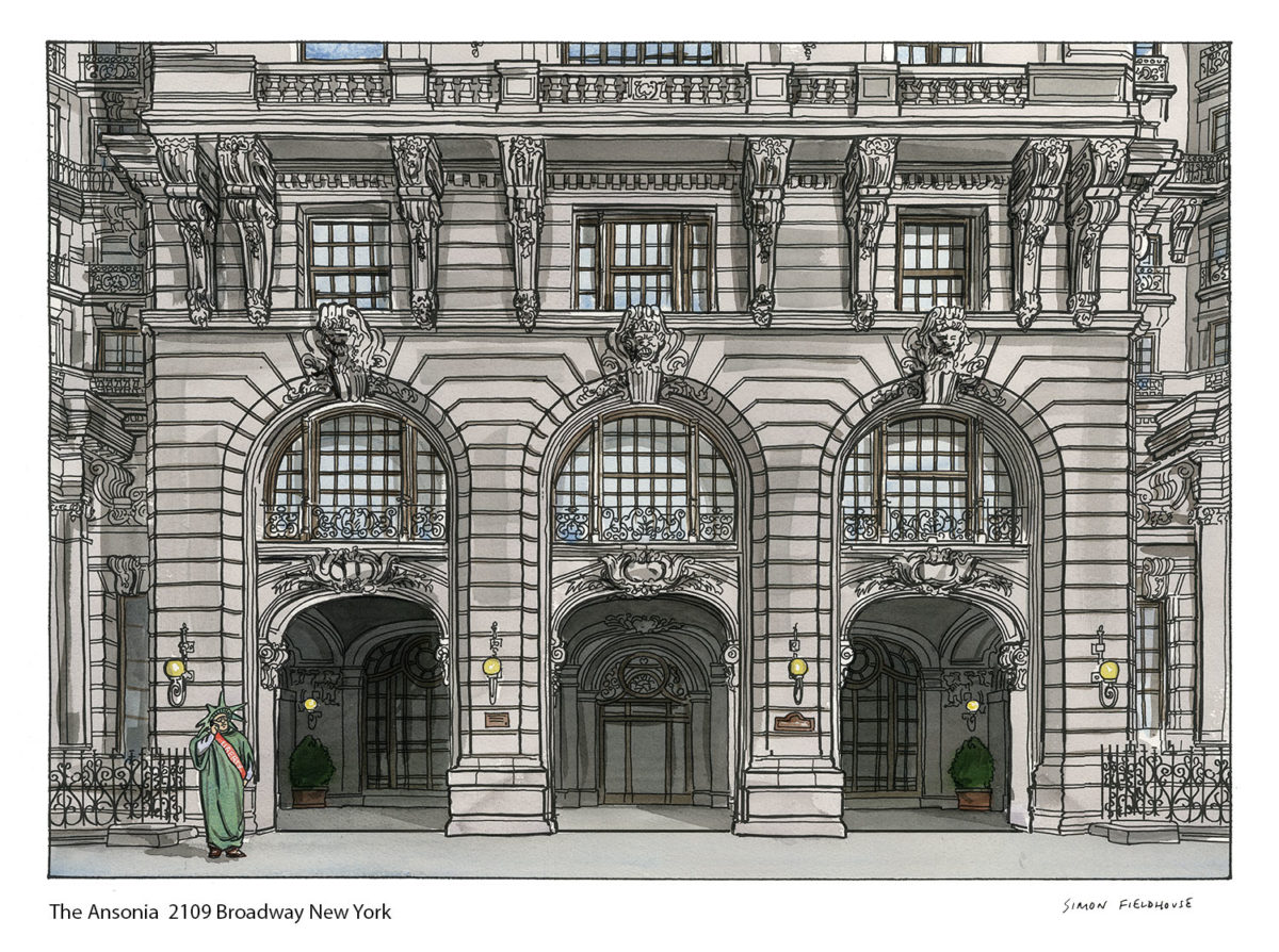 The Insonia Ansonia Building Hotel 2109 Broadway New York - Simon Fieldhouse