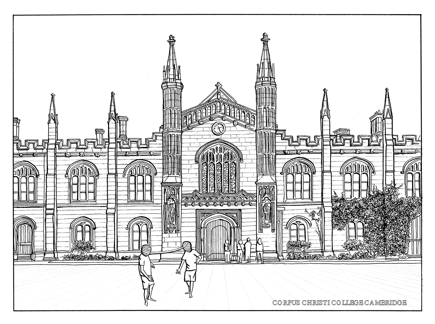 Кембридж Corpus Christi College