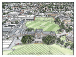 Prince Alfred College Adelaide Aerial