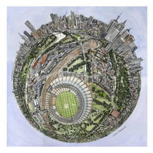 MCG - Melbourne cricket Ground Aerial Simon Fieldhouse