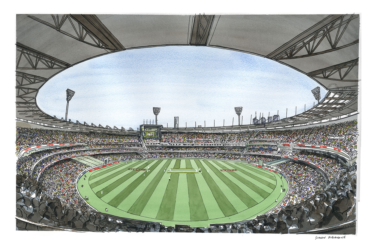 MCG Boxing Day Test at Melbourne Cricket Ground Simon Fieldhouse