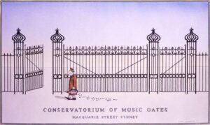 Conservatorium of Music Gates - Botanic Gardens Sydney