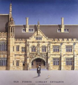 Old Fisher Library Entrance - University of Sydney