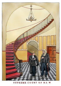 Supreme Court of NSW - Staircase