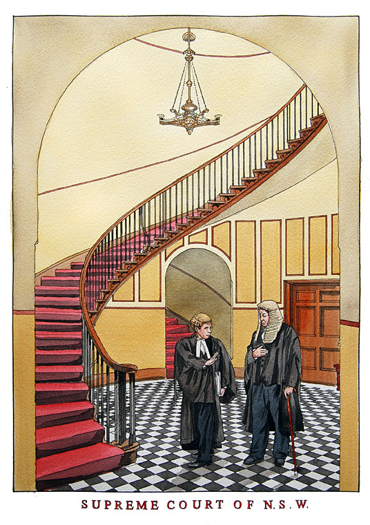 Supreme Court of NSW - Staircase