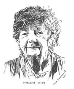 Margaret Olley Charcoal by Simon Fieldhouse
